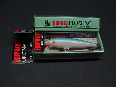 Vintage Rapala Original 7- B Floating NEU Made in Ireland
