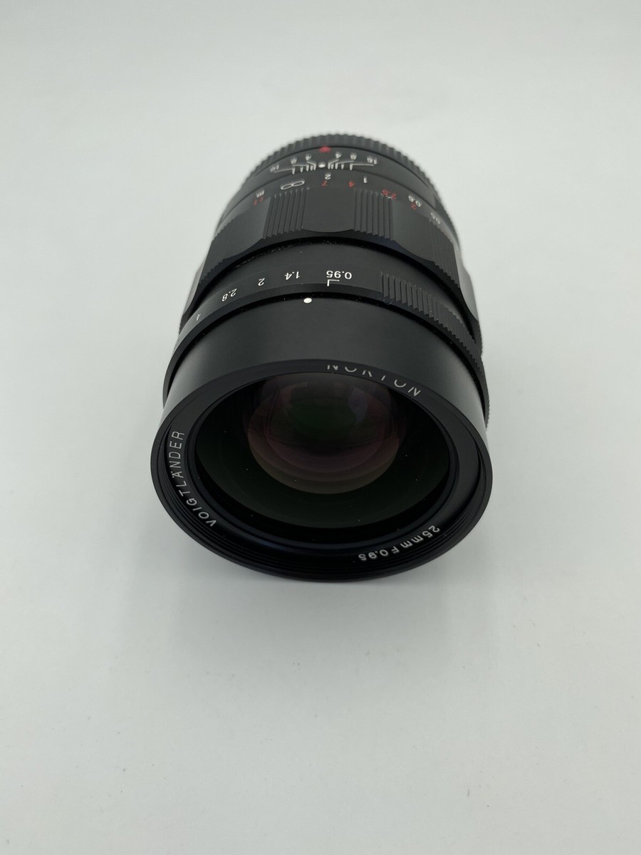 Voigtlander Nokton 25mm f/0.95 MF Lens For Panasonic/Olympus | eBay