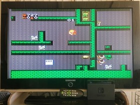 Gauntlet (Nintendo Entertainment System) (NES) (Tengen) Black Cart Tested Works