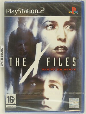 THE X-FILES Resist Or Serve Sony PS2 PAL UK ESP ITA Videospiel NEU Versiegelt