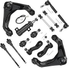 For Chevy Silverado GMC Sierra 3500 2500 HD H2 Front Upper Control Arms Tierods