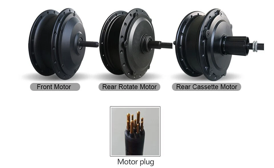 Electric Bicycle Motor Conversion Kit 36V 48V 250W Front Rear Wheel Hub Motor - Image 3 of 4