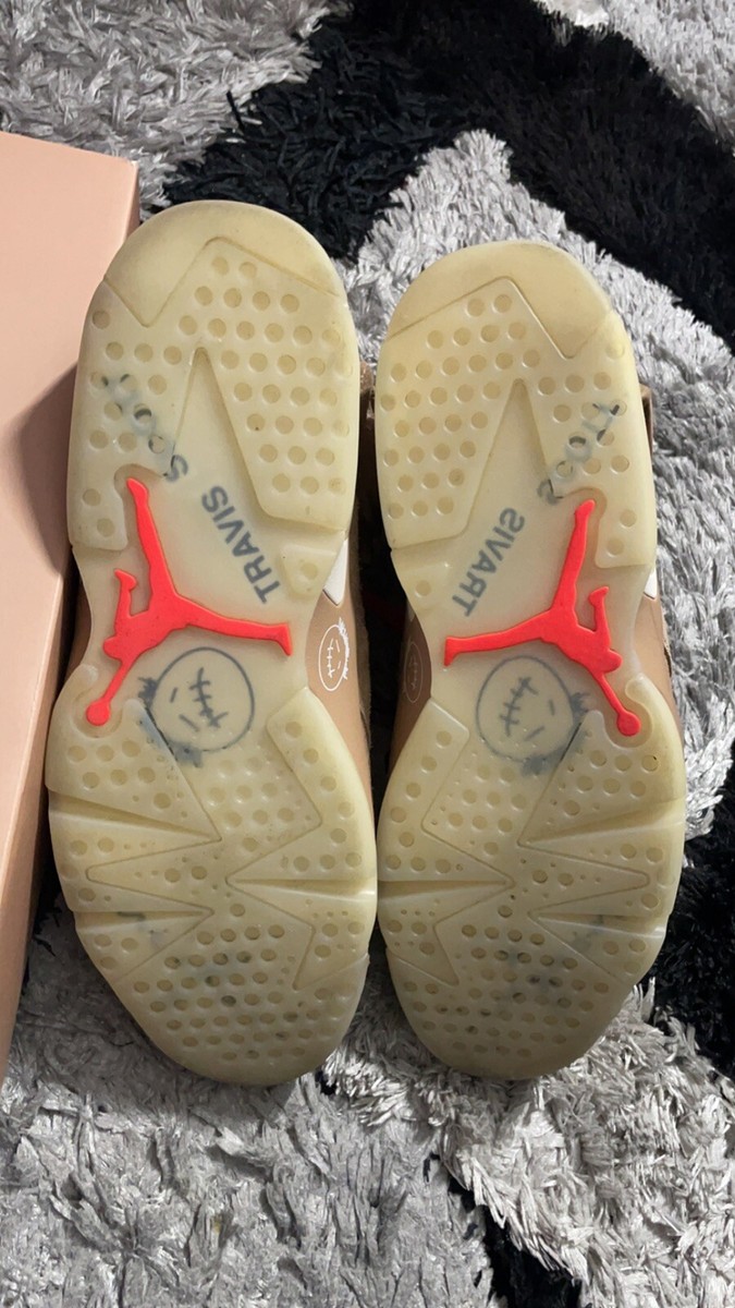 Size 13 - Jordan 6 Retro x Travis Scott Mid British Khaki