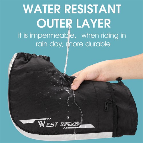 Winter Riding Gloves Handlebar Mittens Hand Warmer Cover Road Bike Rainproof New - Picture 4 of 15