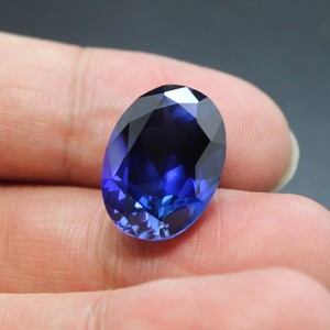 Blue-Tanzanite-8-48cts-10x12mm-Oval-Faceted-Cut-Shape-AAAAA-VVS-Loose-Gemstone