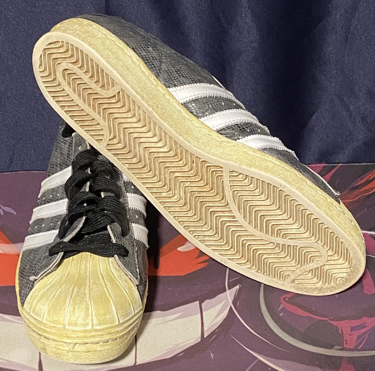 Deadstock 2013 Adidas Originals Superstar 80s Snake G95846 Sneaker