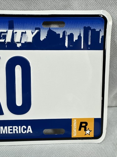 GRAND THEFT AUTO GTA IV NIKO N1KO LICENSE PLATE PROMO ITEM ROCKSTAR SEALED 6S5 - Picture 4 of 9