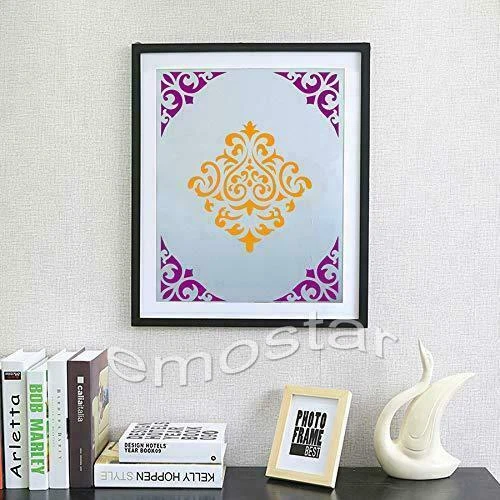 16x Mandala Schablone Stencil Malerei Wandschablone Aushöhlen Stoffe Möbel Wände - Bild 4 von 7
