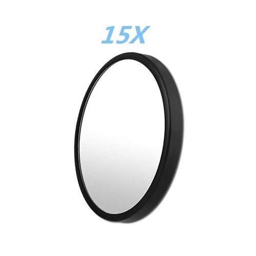 10/20/30x Magnifying Make Up Eyebrow Mirror Suction Cups Magnifier Travel New - Picture 19 of 20