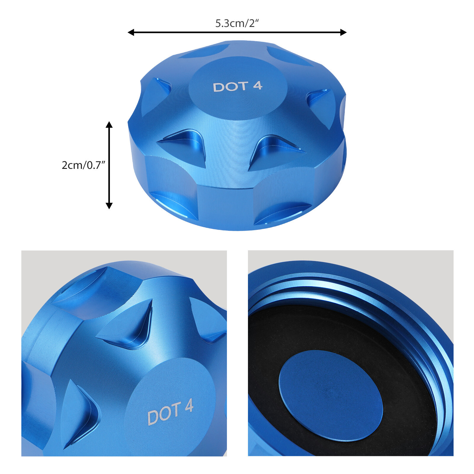 Brake Fluid Reservoir Cap For VW For Golf For GTI For Jetta For Passat For Polo