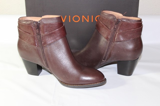 New Women's Vionic Trinity Ankle Boot Bootie w/