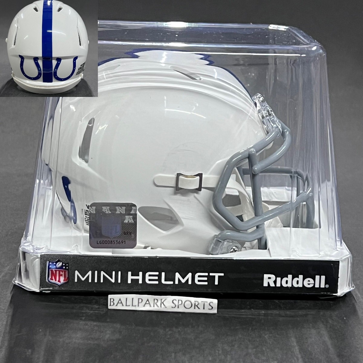 Indianapolis Baltimore Colts 1956 Riddell NFL Speed Throwback Mini