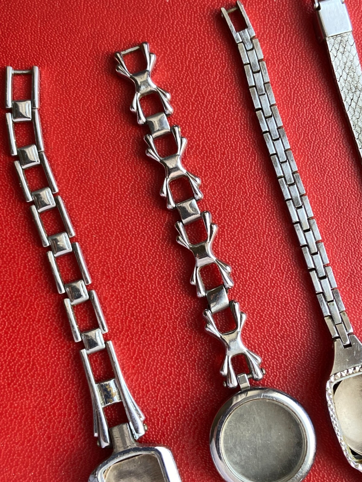 Watch Parts Steampunk Art Vintage Watch Ladies Bracelets set 5 pc.