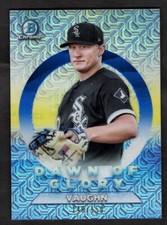2020 Andrew Vaughn Bowman Chrome Baseball Dawn of Glory Mega Mojo White Sox /150