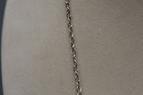 Sterling Silver CAROLYN POLLACK Filigree Pendant 18" Magnetic Clasp Necklace P3 - Picture 4 of 7