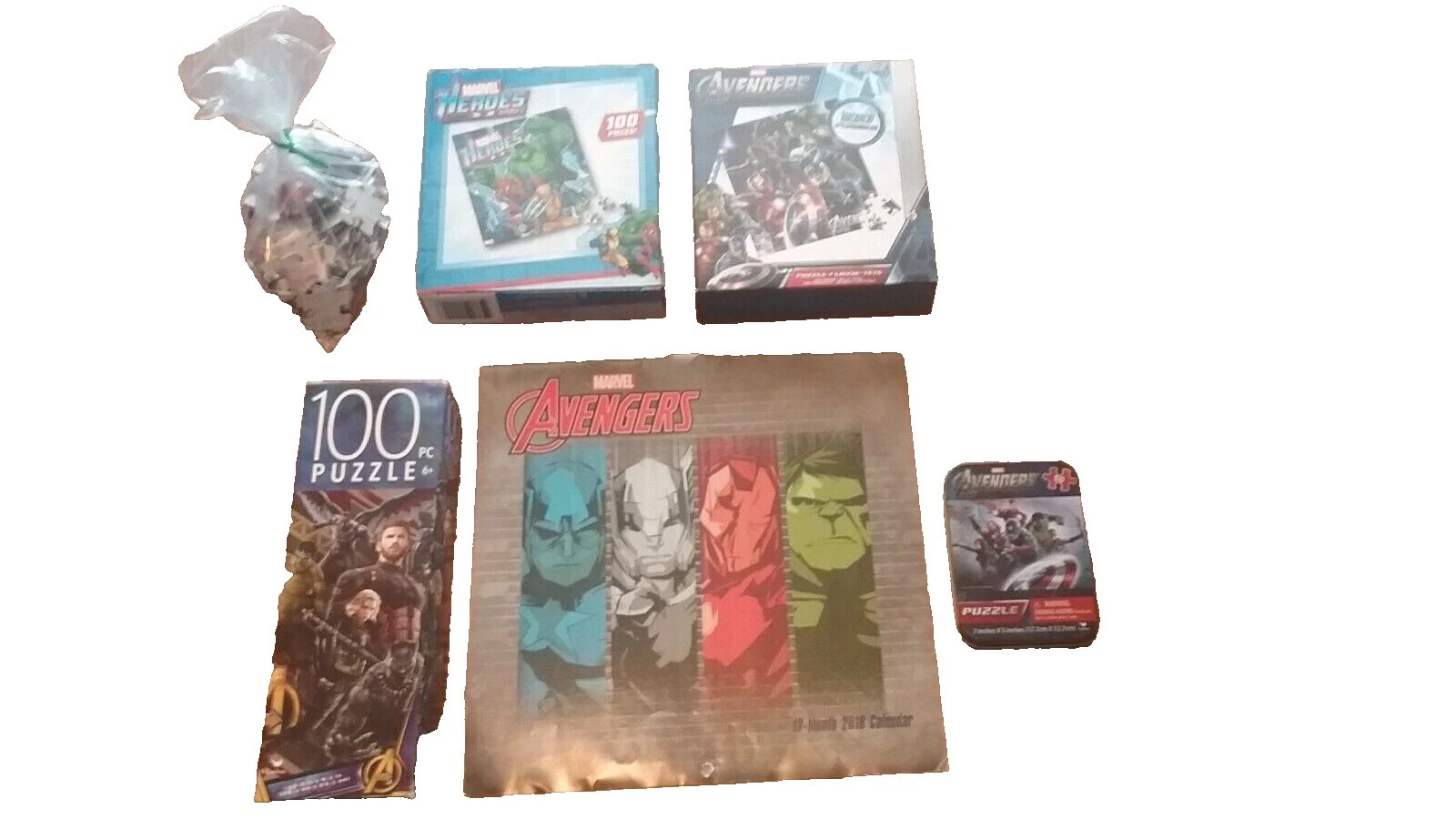 Iron Man rompecabezas de Cartón multicolor