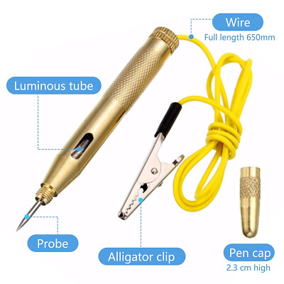 Penna Tester Di Tensione Autonet 6V-48V DC – Per Circuiti Auto, Moto E Fusibili - Foto 5