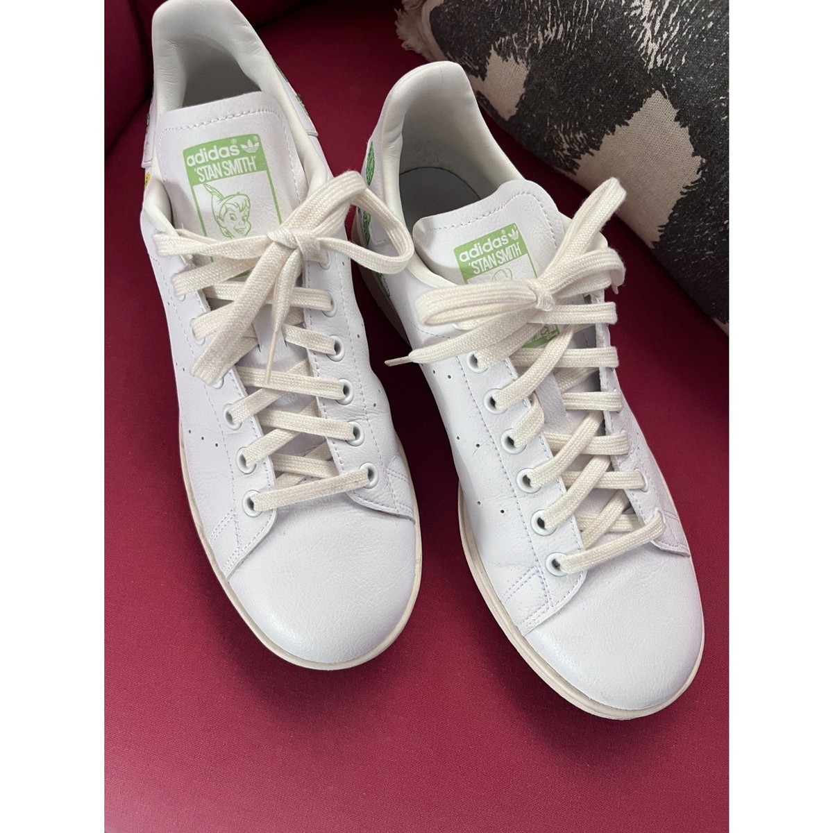 Adidas Stan Smith Tinkerbell Shoes, Rare Size Womens 11 Mens 9 | eBay