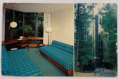 Room View The Adams Residential Tower, Durham, New Hampshire Postcard