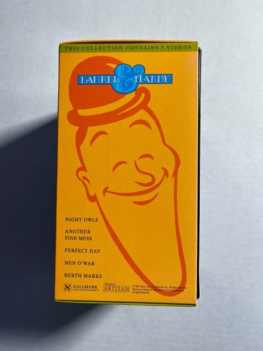 Laurel & Hardy 5-Tape VHS Box Set (1999) - Picture 2 of 24