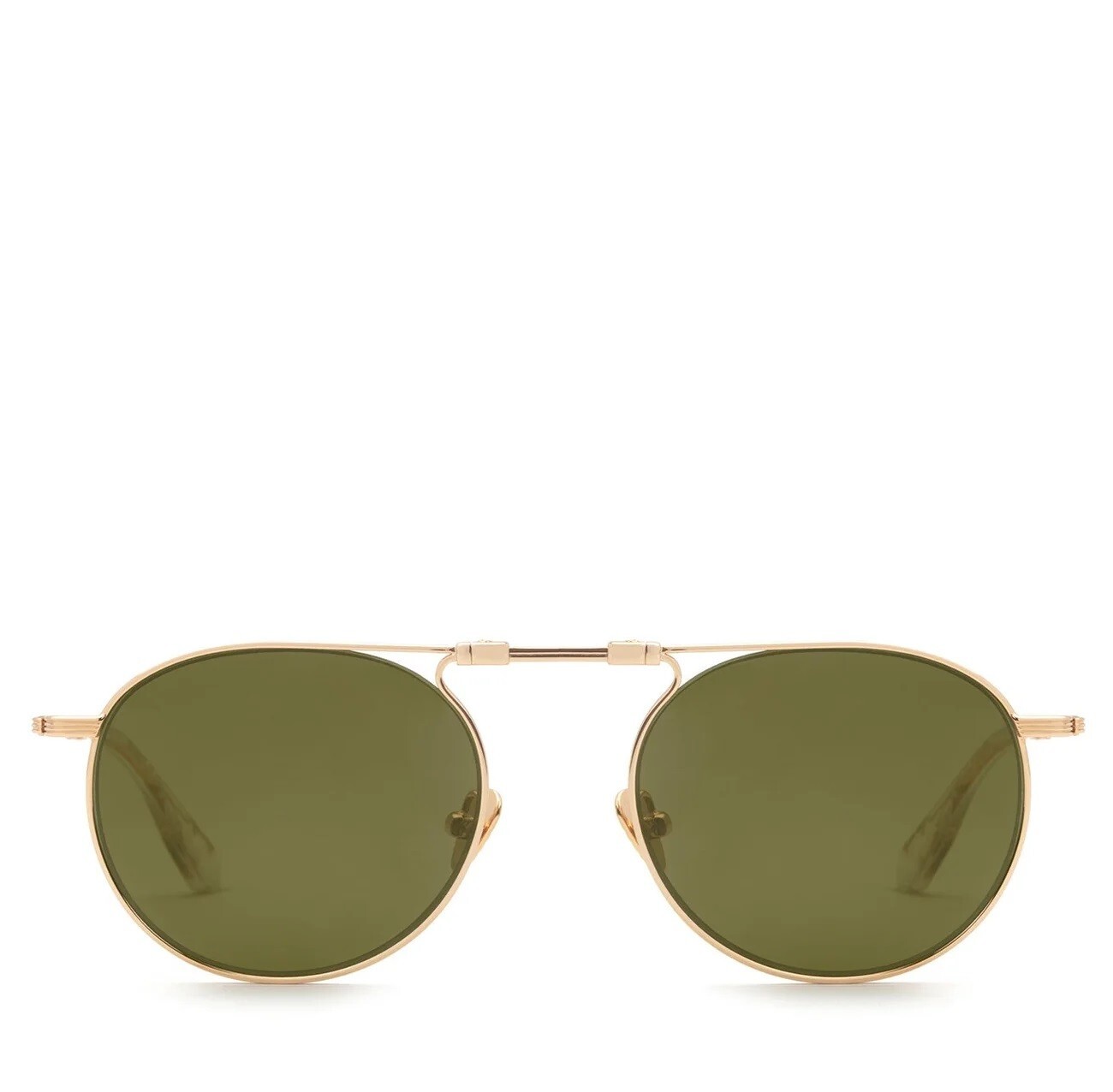 KREWE RAMPART FOLD 18K + CRYSTAL POLARIZED SUNGLASSES eBay