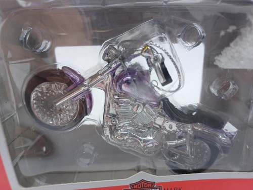 2001 CAVANAGH HARLEY DAVIDSON NORTH POLE MOTORCYCLE CLUB CHRISTMAS TREE ORNAMENT - Picture 3 of 3