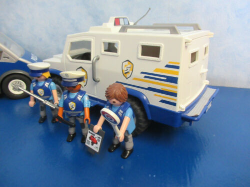 9371 9236 Polizei Truck Mannschaftswagen Figuren zu 6872 5176 Playmobil 8255 - Bild 5 von 9