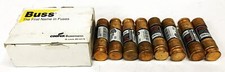  Cooper Bussmann Fusetron 5 Amp Fuses FRN-R-5 Lot of 8 NOS