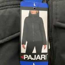 New Women's Pajar Canada Black Parka L - Excellent Quality
