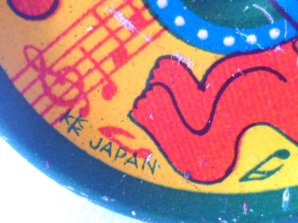 JOUET ANCIEN YO-YO CLOWN EN TOLE LITHOGRAPHIÉE JAPON 1950/60 (1) - Photo 4/4