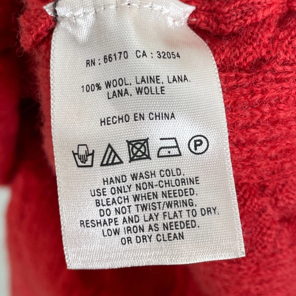 Vestido Suéter Anthropologie Far Away From Close Para Mujer Medio Tejido con Cable Óxido Foto 4 de 4