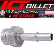 3/8" Male Fuel Line Quick Connect Fitting to 10AN ORB Adapter LS LS1 LS3 GM