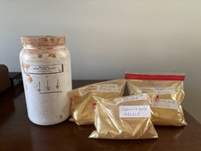 LOT of Mica Powder SeppLeaf Products: Super Bronze AND 3 Gold Pigments