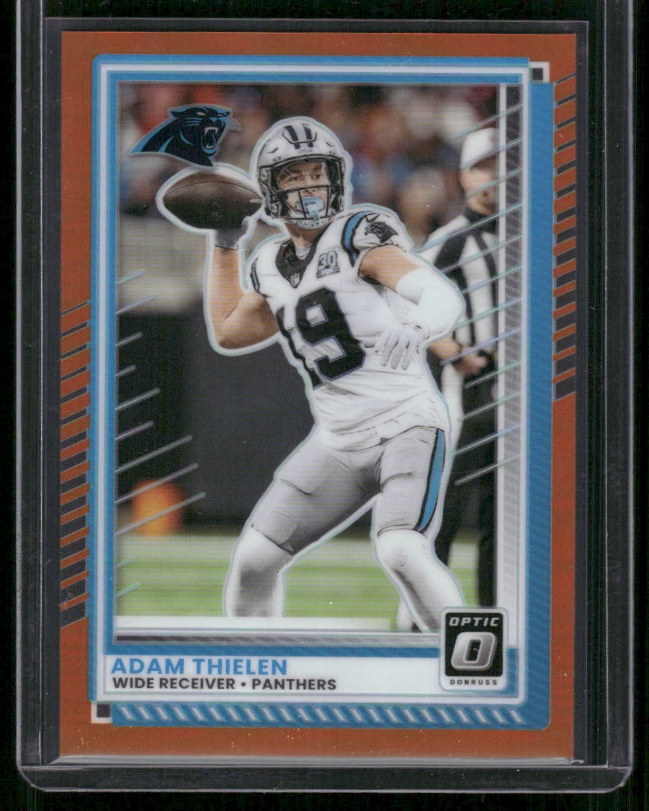 2025 Donruss Optic #173 Adam Thielen Orange #/299