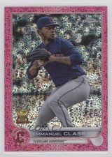 2022 Topps Chrome Magenta Speckle Refractor 228/350 Emmanuel Clase #130 7rv
