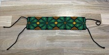 Huichol Native Beaded Bracelet Handmade Ethnic Tribal Mexican Folk Art Jewelry