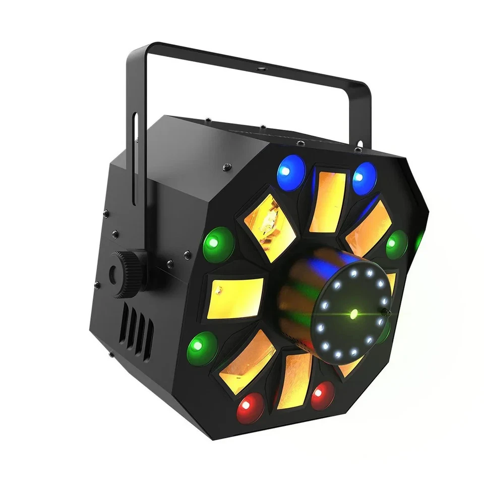 2 x Chauvet DJ Swarm Wash FX ILS Lighting Effect with DMX Cable - Image 3 of 4