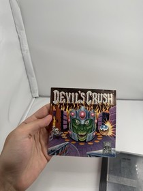 NEC Devil's Crush TurboGrafx-16 HuCard w/ Case Manual NTSC-U/C Pinball