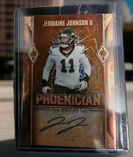 Panini Phoenix 2025 Phoenician Penmanship Lazer Auto Jermaine Johnson II /49 Je…