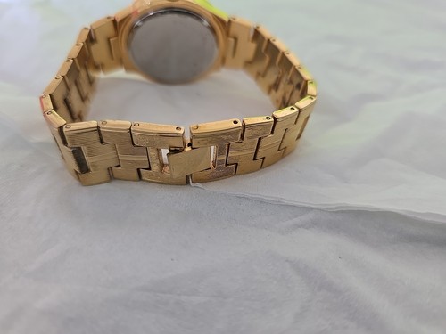 Gianni Ricci Ladies Quartz Watch Faux Stones Textured Bracelet Working 33 mm - Bild 24 von 24
