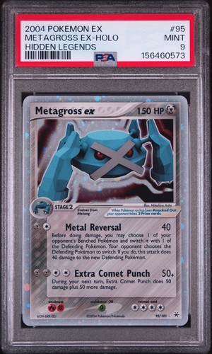 Metagross ex graded PSA 9 for sale on eBay