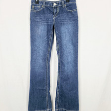 Maurices Bootcut Jeans 7/8 Reg Dark Wash