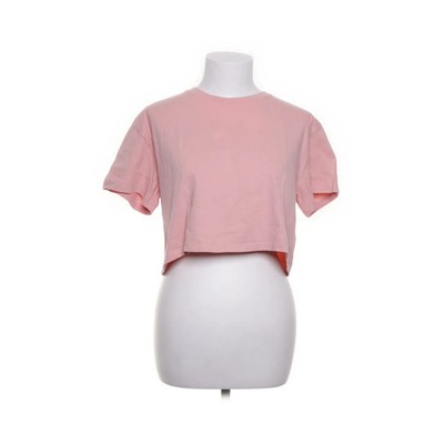 Double Zero, Crop Top, Größe: S, DZ19A897, Pink, Baumwolle, Einfarbig #TEa