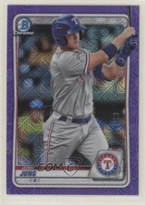 2020 Bowman Chrome Prospects Mega Box Purple Mojo Refractor /250 Josh Jung 2r7