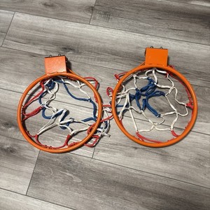 Replacement Basketball Rims with Net 11” Diameter Hoop & Mounting Hardware
