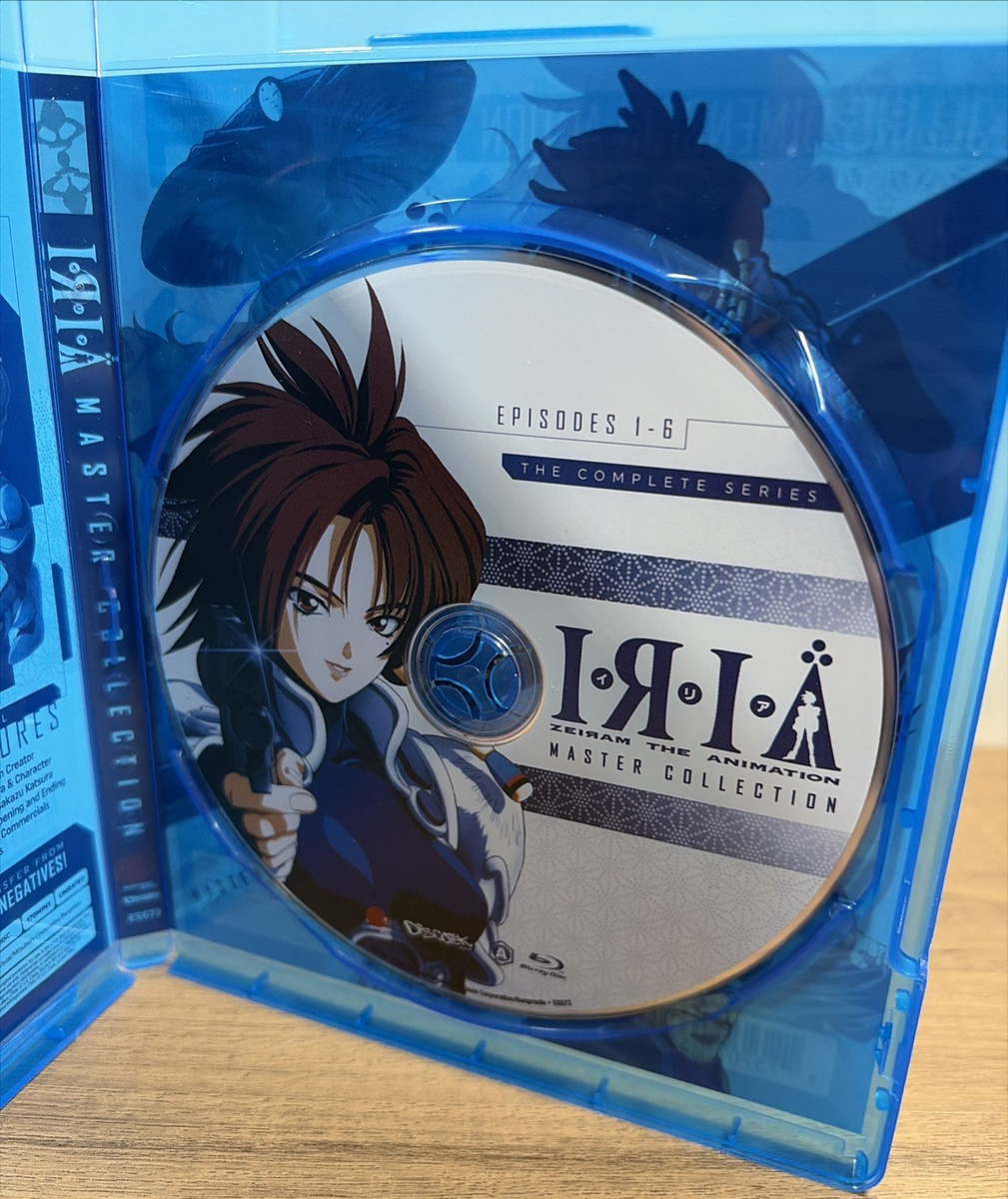 Iria Zeiram the Animation Master Collection Complete Series OVAs