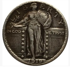 Exceptionally rare--1919-S Standing Liberty Quarter Avidly Pursued Choice