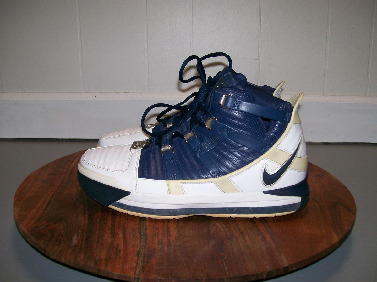 Nike Zoom LeBron 5 White Midnight Navy | eBay