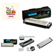 Blue Brass Melody Maker Harmonica in Key of C...