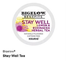 𝑲𝒆𝒖𝒓𝒊𝒈 𝑲-𝒄𝒖𝒑𝒔 Bigelow Benefits Stay Well Tea 66 Count